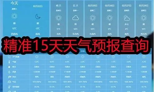 十五天天气预报15天下载（请搜索一下十五天天气预报）
