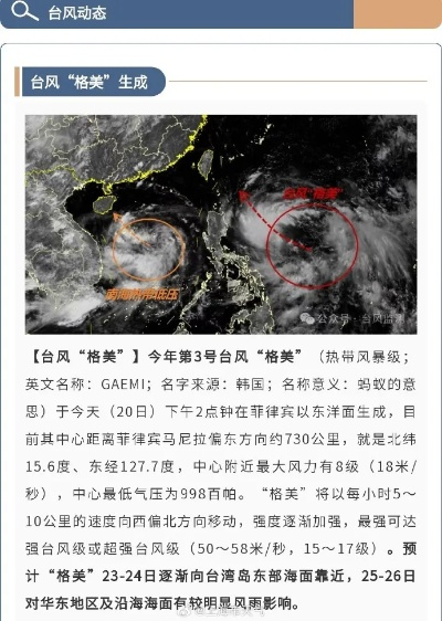 第2、3号台风有新消息（第三号台风消息）